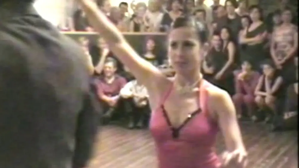 Video thumbnail for Gustavo Rosas. Milonga con Paula Rubin en Anveres.Mayo 2004.Belgica