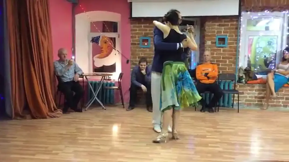 Video thumbnail for Angelina Zubko & Rony Joel: Milonga "Medialuna" part I. Moscow.