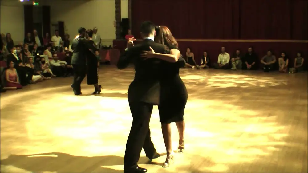 Video thumbnail for Javier Rodriguez  Moira Castellano Virginia Gomez Christian Marquez mix it up at Vecher Tango Octobe