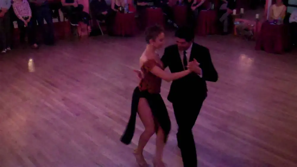 Video thumbnail for Cristian Correa Y Leah Barsky at La Romeria Milonga 05 24 2016 Milonga