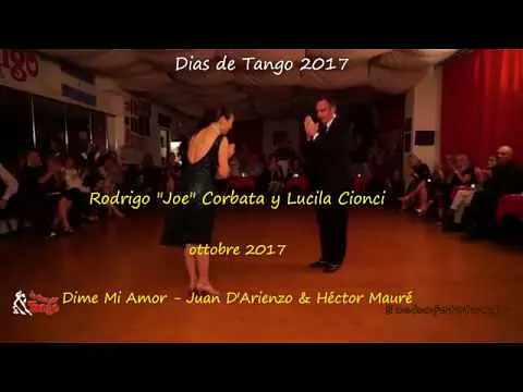 Video thumbnail for Rodrigo "Joe" Corbata y Lucila Cionci - ottobre 2017 - Lugano Suiza (2)