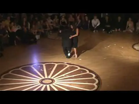 Video thumbnail for Aoniken Quiroga & Luna Palacios, tango argentine show (1), 29.08.2009