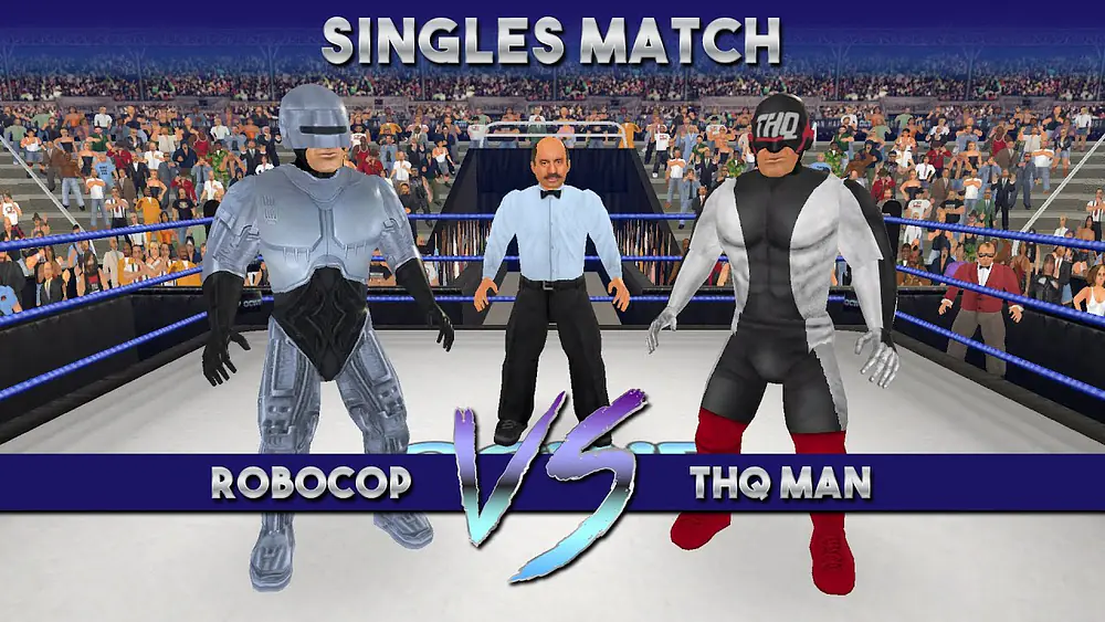 Video thumbnail of OCWF S1128 RoboCop VS THQ Man