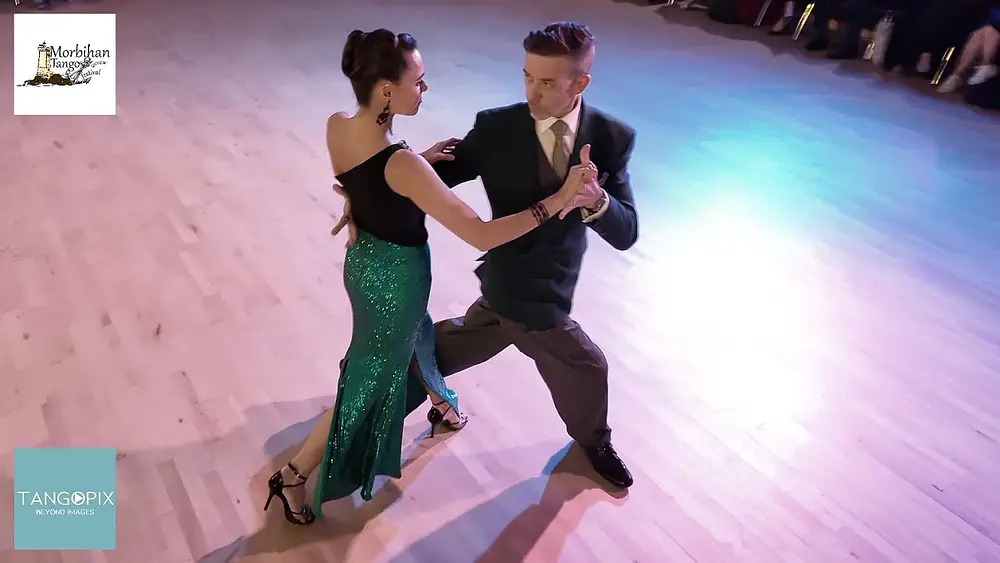 Video thumbnail for MORBIHAN TANGO FESTIVAL '24 - El Gato & Elvira Lambo dance Bandonegro - Una Fija