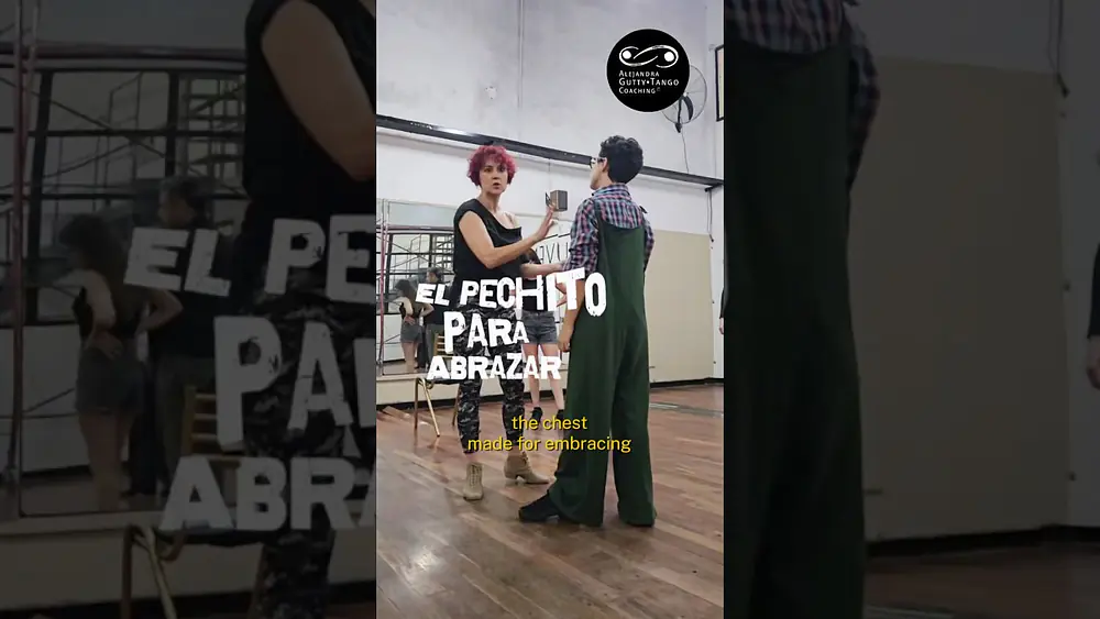 Video thumbnail for El pechito para abrazar ✌️| Alejandra Gutty • Tango Coaching®