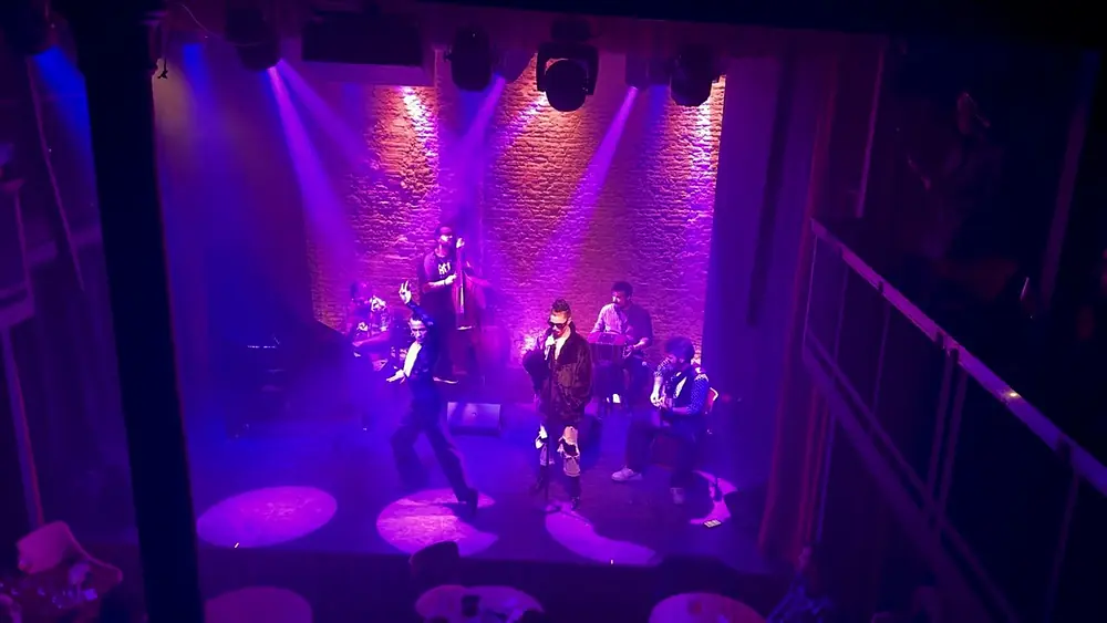 Video thumbnail for El Cachivache en La Carbonera, Canta Huilen. Baila Juampy Ramirez, Tango Flamenco