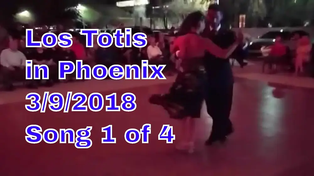 Video thumbnail for Los Totis Virginia Gomez and Christian Marquez Perform in Phoenix, Arizona 3/9/2018 Song 1 of 4