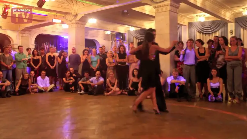 Video thumbnail for Matthias Morin & Delphine Blanco, 8th International Moscow Festival of Argentine Tango