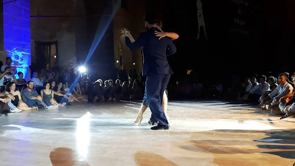 Video thumbnail for Esibizione Maja Petrovic & Marko Miljevic al TangoFest Palermo