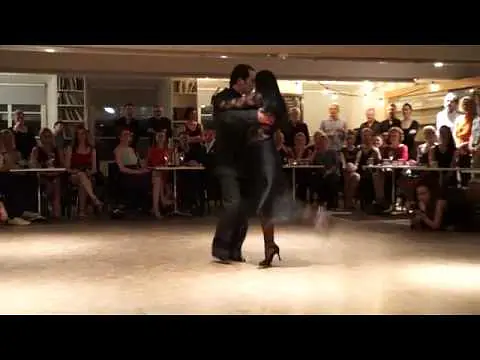 Video thumbnail for Ezequiel Paludi & Geraldina Rojas  4/4 La Cicatriz - Juan D'Arienzo Oslo Tango
