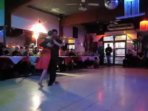 Video thumbnail for Magdalena Gutierrez & German Ballejo ~ Tango Club Milonga