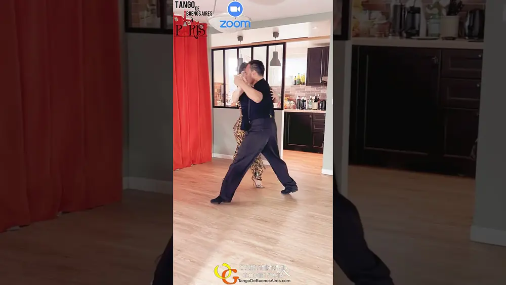 Video thumbnail for #tango combination with GIRO # Online lesson 18/7/2023 Georgina Vargas Oscar Mandagaran #dancetango