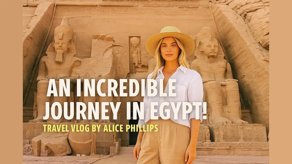 Video thumbnail of Trip to Abu Simbel and Aswan from Luxor | Travel Vlog by Alice Phillips — Reviews