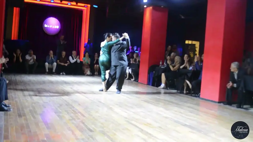 Video thumbnail for Cynthia Palacios y Sebastián Bolivar en Milonga Malena "𝗖𝗢𝗠𝗢 𝗡𝗜𝗡𝗚𝗨𝗡𝗔"!!! 1/4