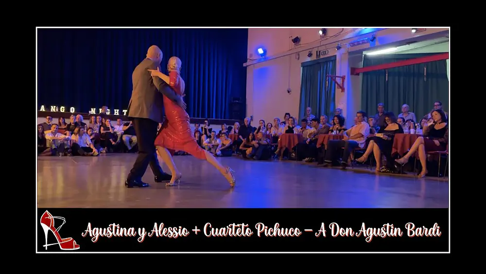 Video thumbnail for Agustina Berenstein y Alessio Altieri 4/4 - A Don Agustìn Bardi - Cuarteto Pichuco