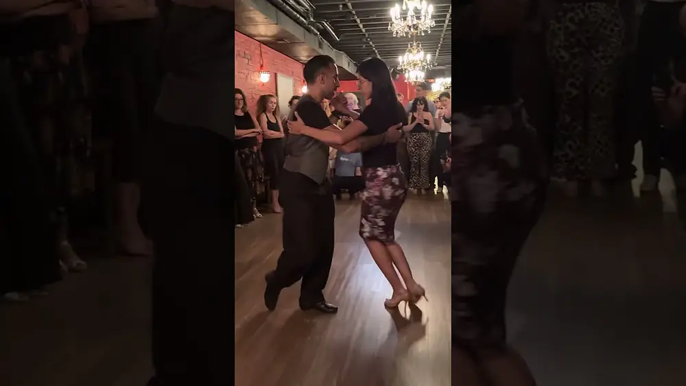 Video thumbnail for Tango Lessons: Ariel Leguizamon & Yesika Esquivel: Ochos & Sacadas. ESL June 1 2023. Washington DC