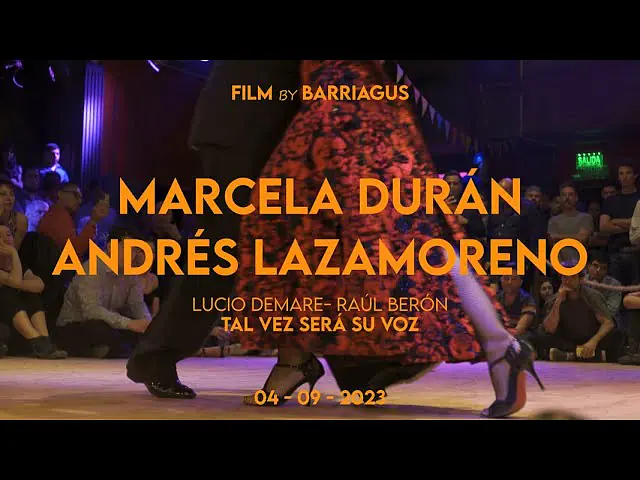 Video thumbnail for MARCELA DURAN & ANDRES LAZAMORENO -TAL VEZ SERA TU VOZ - MUY LUNES