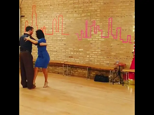 Video thumbnail for Argentine Tango Class: 2/26 tango class with Jesica Arfenoni and Adam Cornett