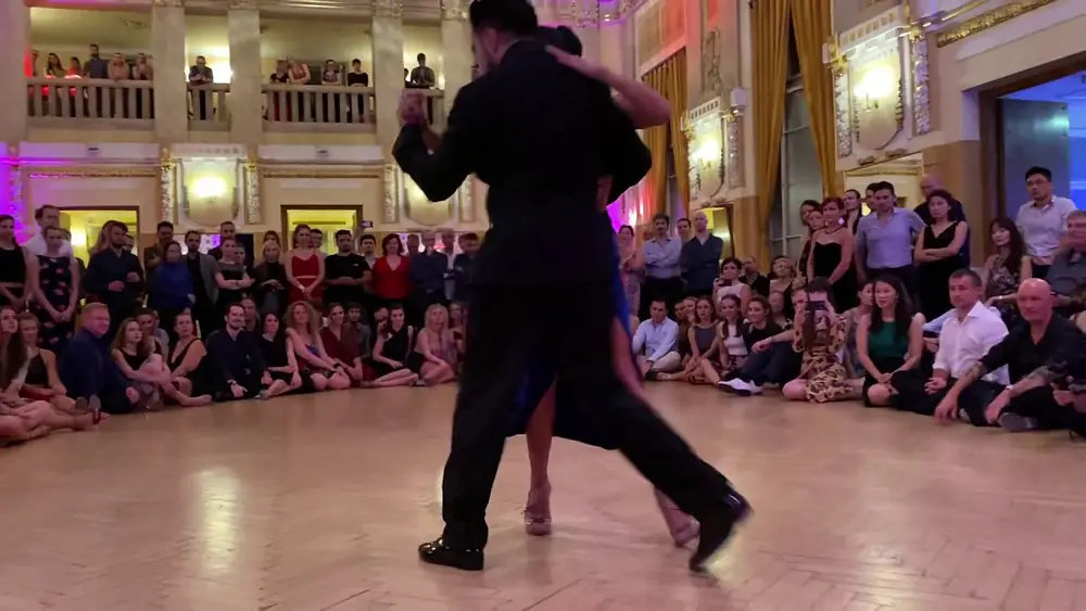 Video thumbnail for Jonathan Saavedra y Clarisa Aragon @ Bratislava Tango Festival 2/5 2019