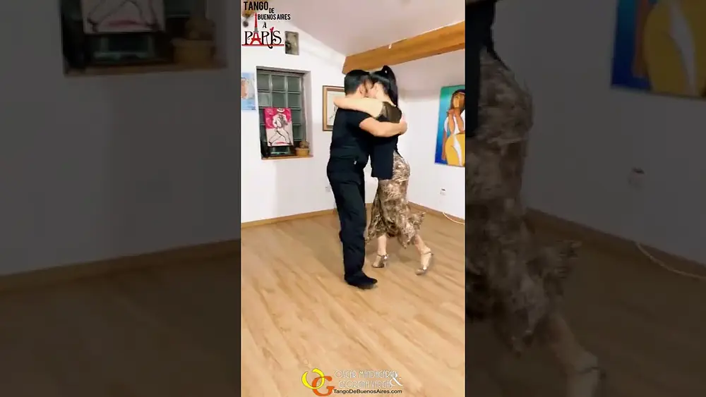 Video thumbnail for #vals Musicality demo 1 Online lesson 14/11/2022 #dancers Georgina Vargas Oscar Mandagaran #tango