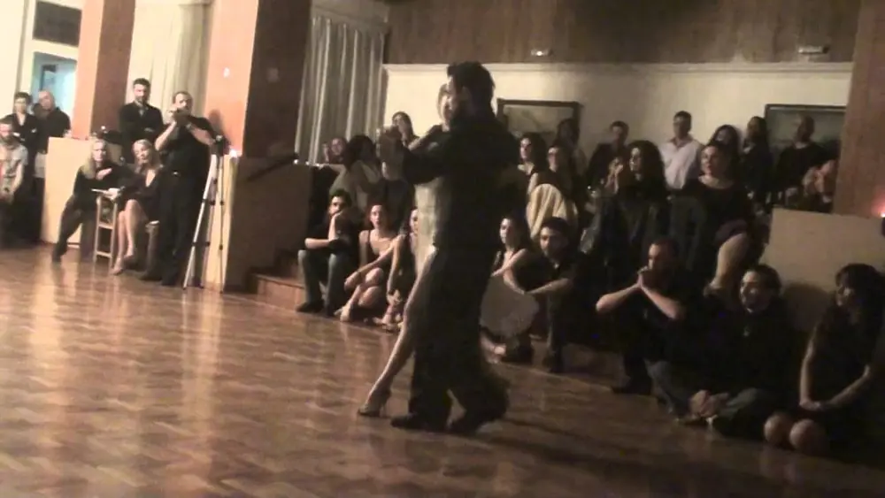 Video thumbnail for Panagiotis Karaboulas & Maria Mantziou 2 @ Milonga del Salon