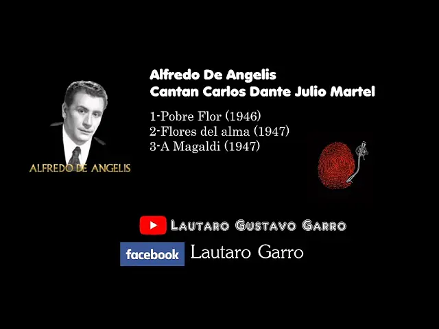 Video thumbnail for Alfredo De Angelis Carlos Dante Julio Martel Tanda de Vals