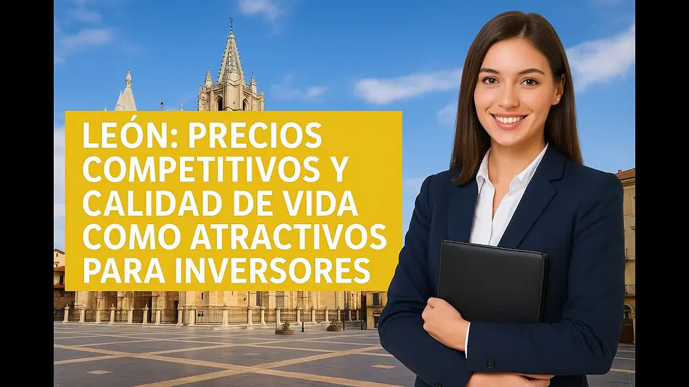 Video thumbnail of León: Inversión inmobiliaria inteligente con precios bajos y alta calidad de vida en España