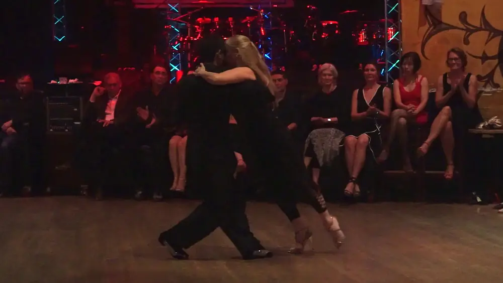 Video thumbnail for Pablo Nievas & Chantal Eril Tango Demo 1/3 2018 Feb 18 - Milonga @ Alberto's