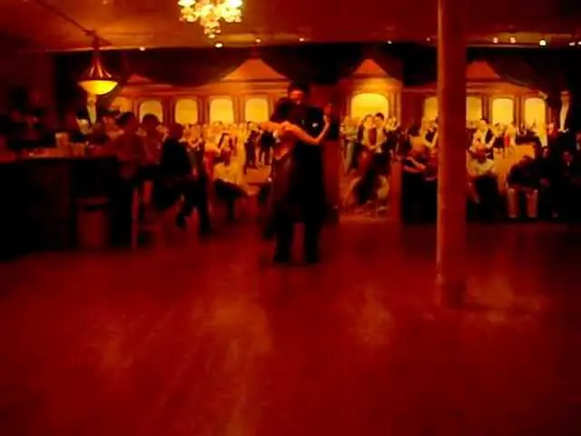Video thumbnail for Argentine Tango: Raul Cabral & Gayle Madeira milonga @ Triangulo
