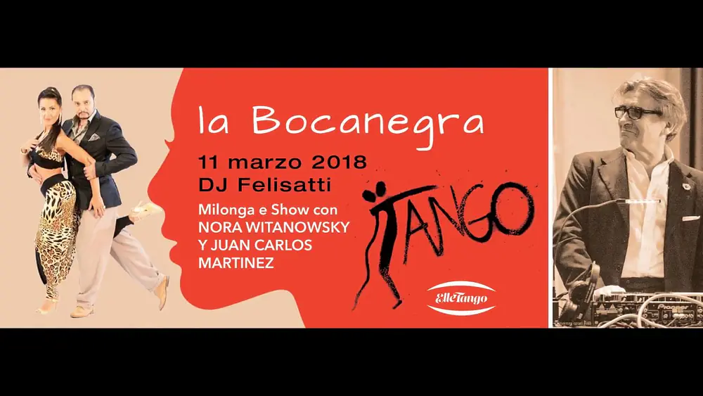 Video thumbnail for Nora Witanowsky y Juan Carlos Martinez - Milonga la Bocanegra - Bologna - 1/4