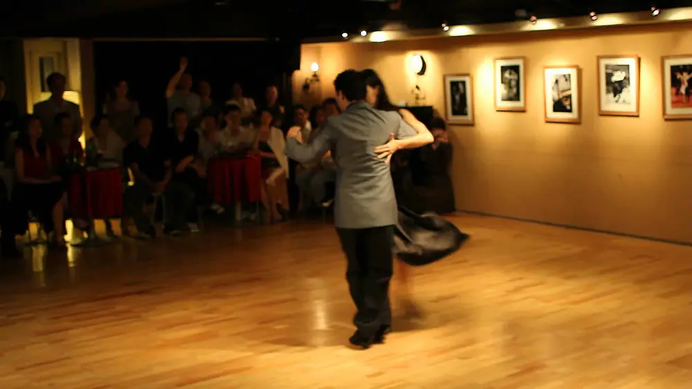 Video thumbnail for Pablo Giorgini y Noelia Coletti at Tanguísimo, Taipei. Grand Milonga in May, 2012.