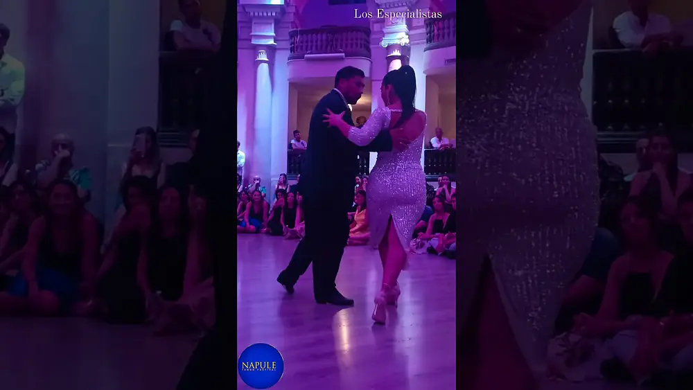 Video thumbnail for Corina Herrera y Octavio Fernandez @ Napule Tango Festival 2023_Salone Margherita_3/5