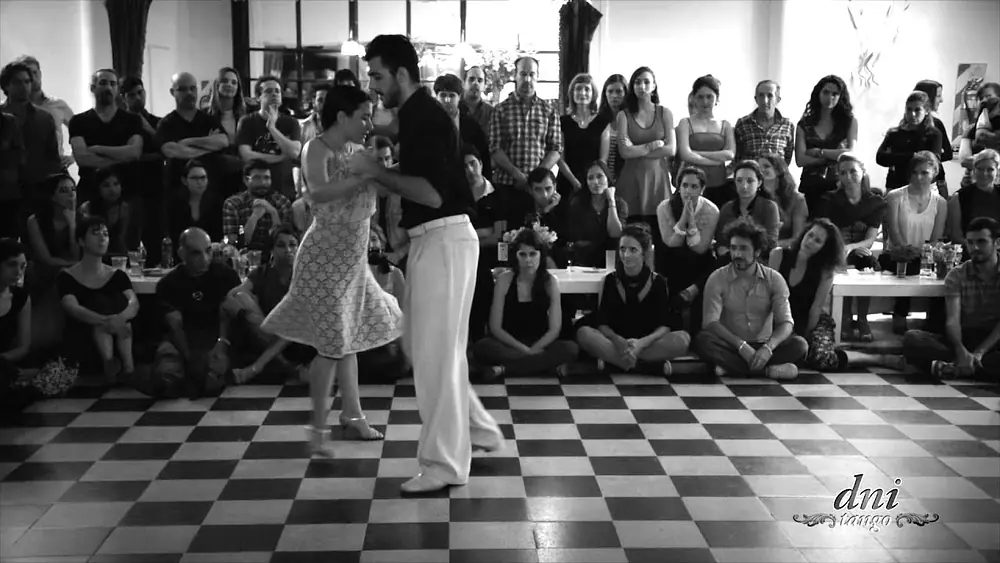 Video thumbnail for Dana Frigoli & Adrian Ferreyra | 'Ella Es Asi' | DNI Tango | Milonga La Bicicleta