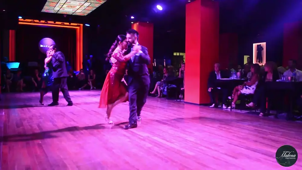 Video thumbnail for Javier Rodriguez & Sol Alzamora, Stella Baez & Ernesto Balmaceda  en Milonga Malena!!!