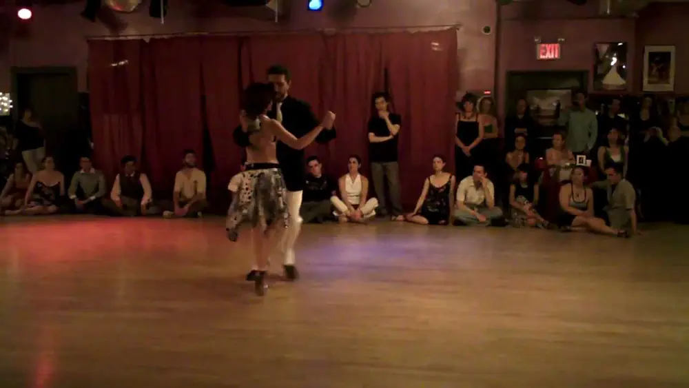 Video thumbnail for Argentine Tango: Gustavo Benzecry Sabá & María Olivera @ RoKo (1 of 3)