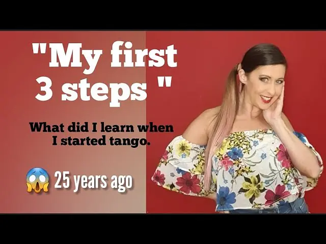 Video thumbnail for 😍The #first 3 #tango #steps I learned- Analía Centurión💃