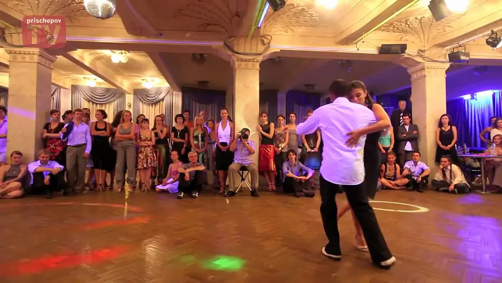 Video thumbnail for Jean-Michel Cirba & Eve Shah, 8th International Moscow Festival of Argentine Tango