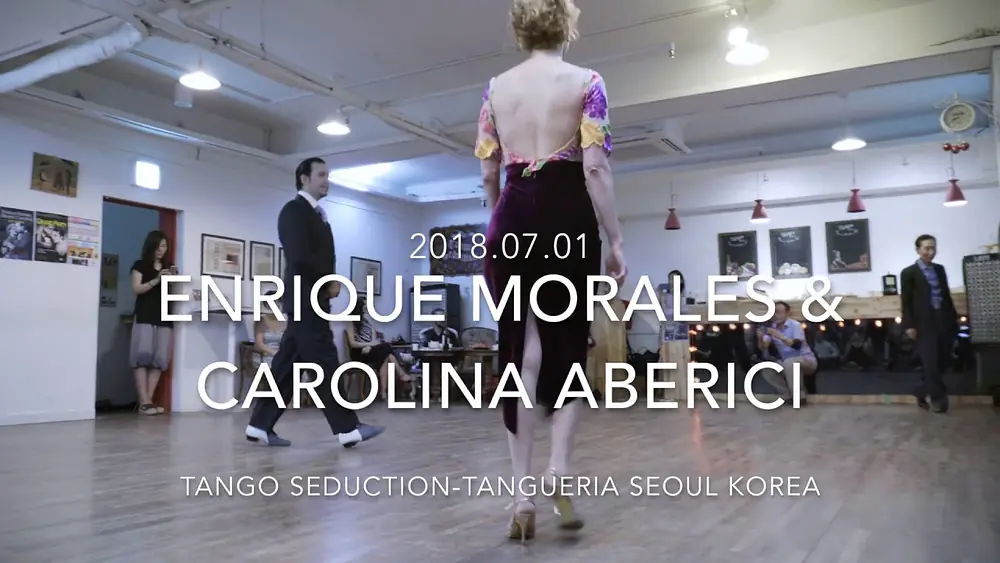 Video thumbnail for [ Tango ] 2018.07.01 - Enrique Morales & Carolina Aberici - Show No.2 (2/5)