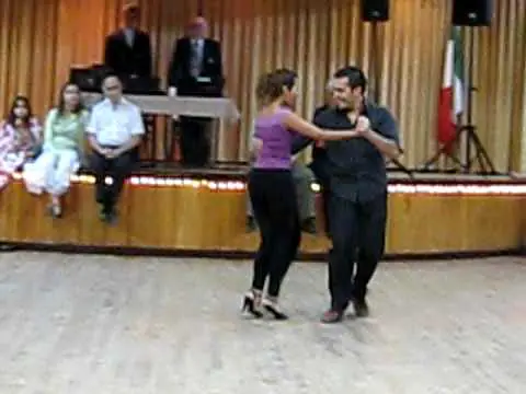 Video thumbnail for Argentine Tango - Cita - World Champions Diana Giraldo y Carlos Paredes 3 21 09