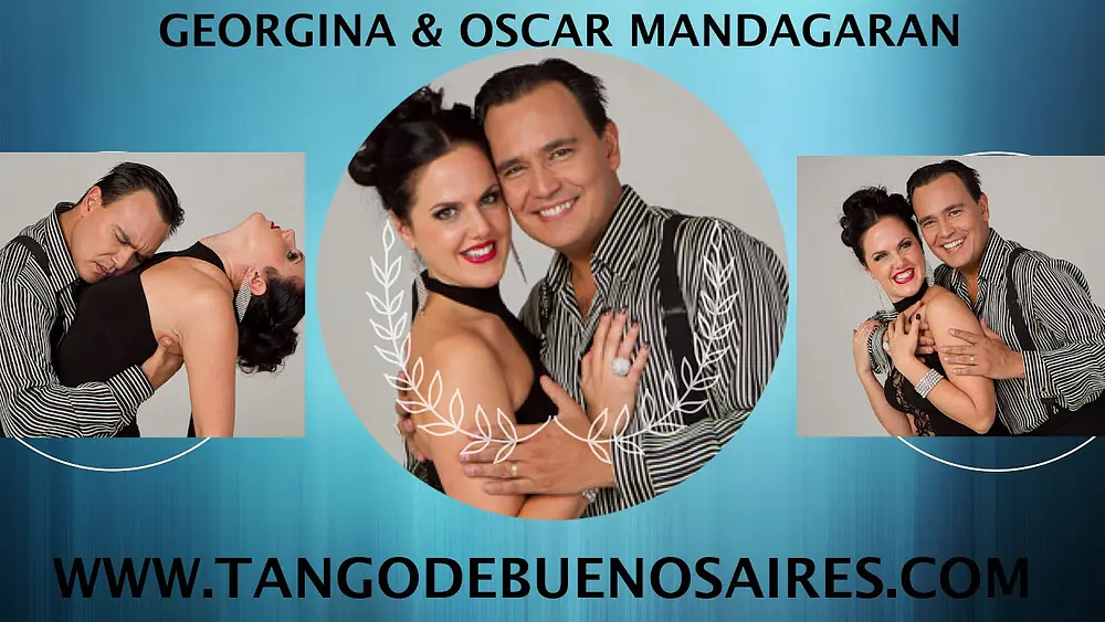 Video thumbnail for Tango Lesson: EMBRACE＆ POSTURE Abrazo y Coneccion♥️  Georgina Vargas & Oscar Mandagaran