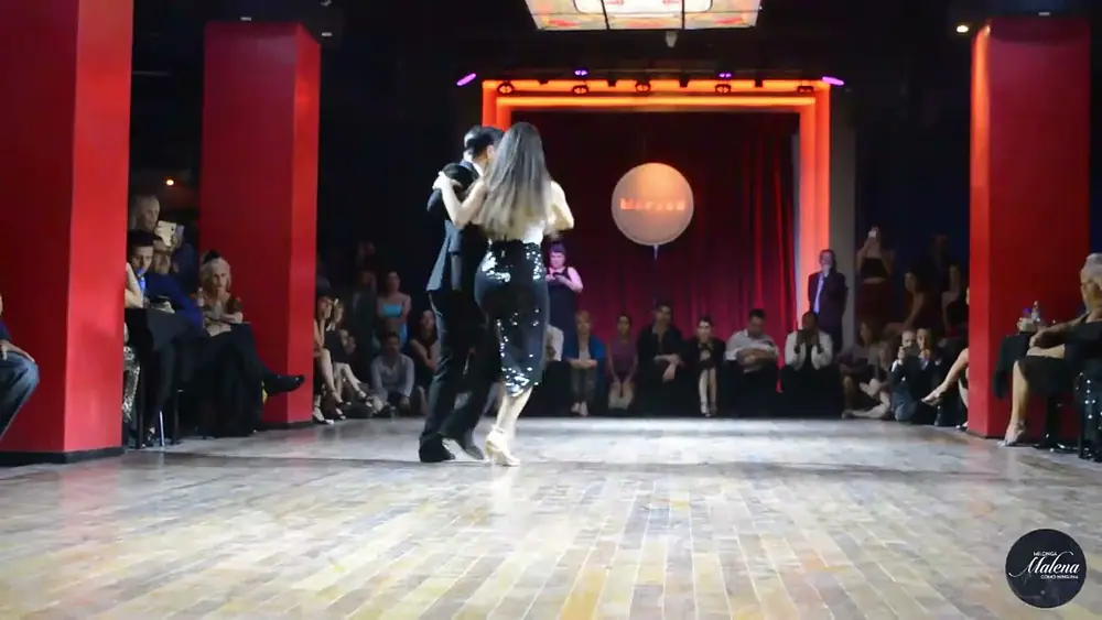 Video thumbnail for Magdalena Valdez & Dante Sánchez en Milonga Malena "COMO NINGUNA!!! 2/3