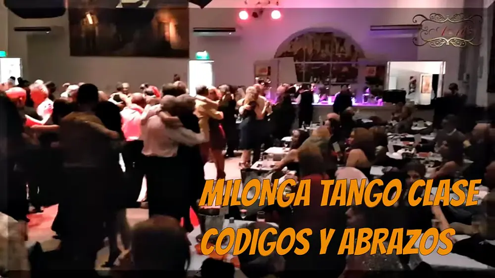 Video thumbnail for Clase de tango class, codigo de milonga,  el abrazo y los cuerpos. desde Buenos Aires. Carlos Neuman