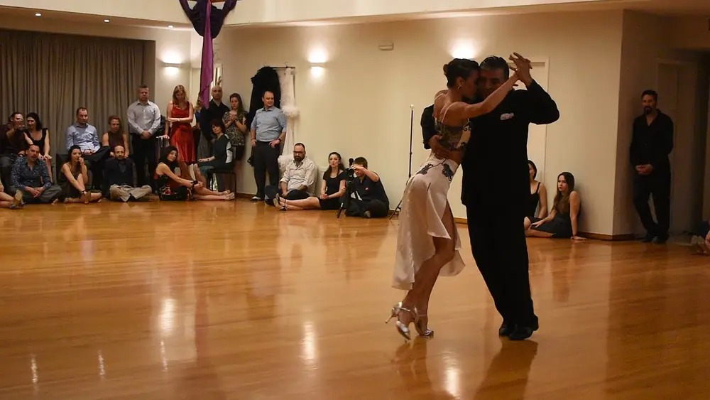 Video thumbnail for Julio Balmaceda-Virginia Vasconi Meta fierro milonga Athens 11/2/2018 4/4