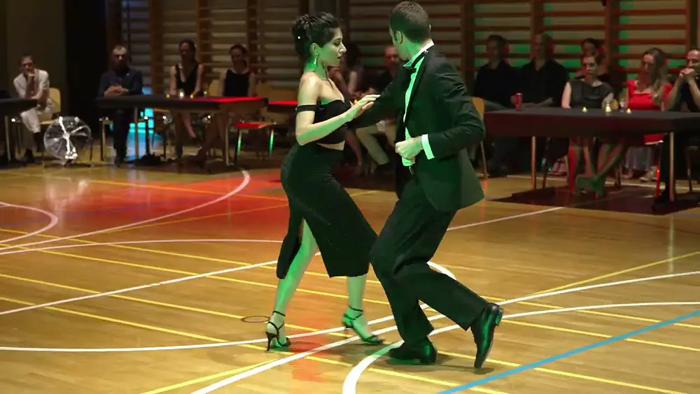 Video thumbnail for Lorena Tarantino & Gianpiero Galdi dance to Carlos Montero's El Ultimo Café in Geneva, 4.6.22