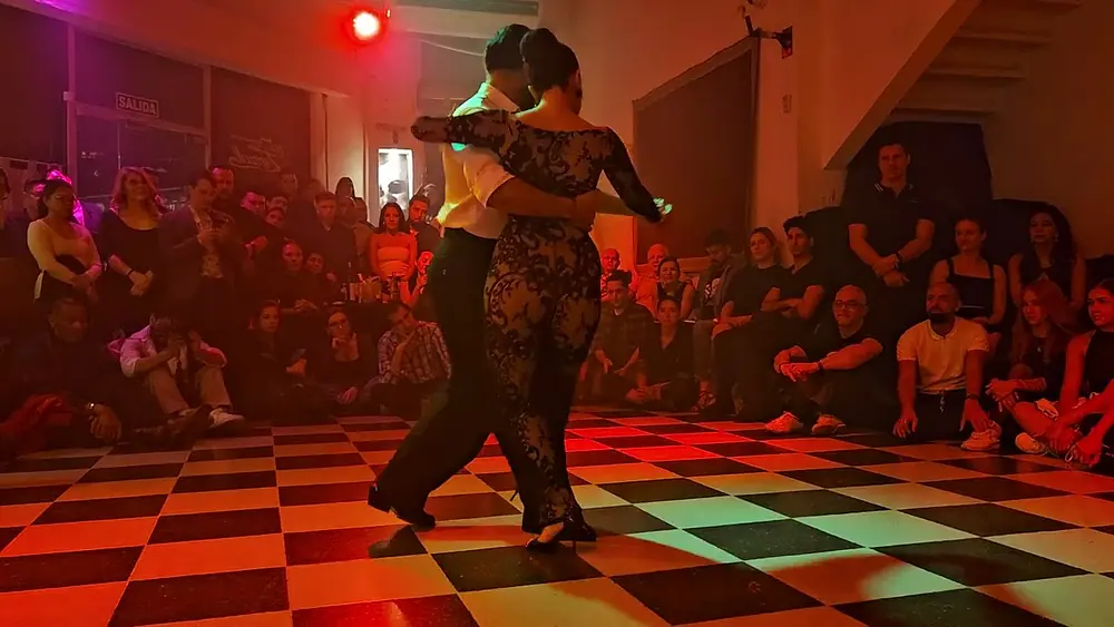 Video thumbnail for Sol Cerquides and Fernando Carrasco at Mujercitas tango festival @ Tango Bar (1 of 2)