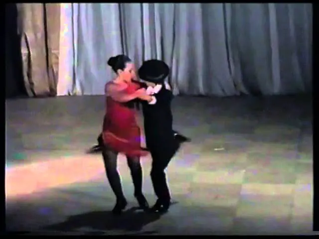 Video thumbnail for Jonatan Aguero Tango Competition 2001 - 2