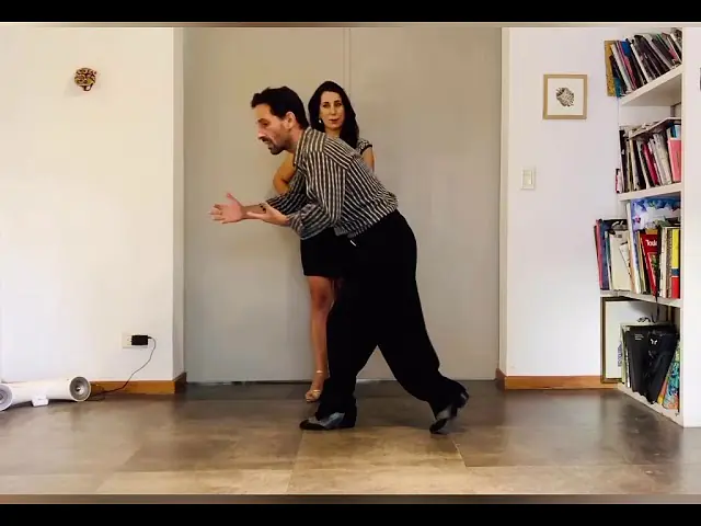 Video thumbnail for Tango, lesson, Pablo Nievas y Florencia Fraschina 2020