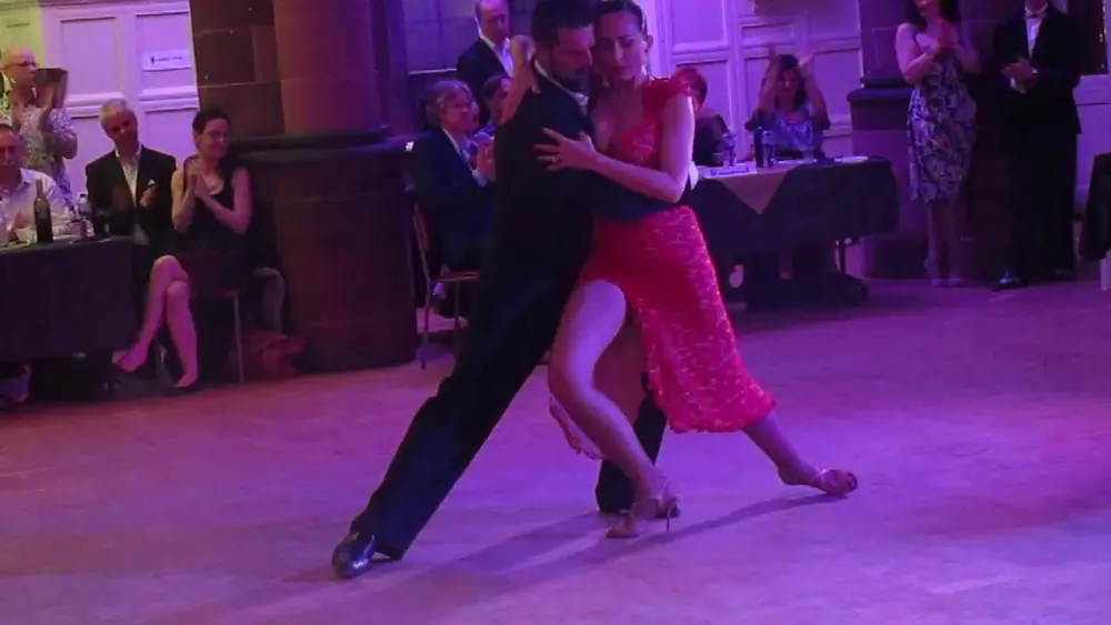 Video thumbnail for Diego 'El Pajaro'Riemer & Natalia Cristobal Rive Dancing to Trenzas by Anibal Troilo and Roberto Goy