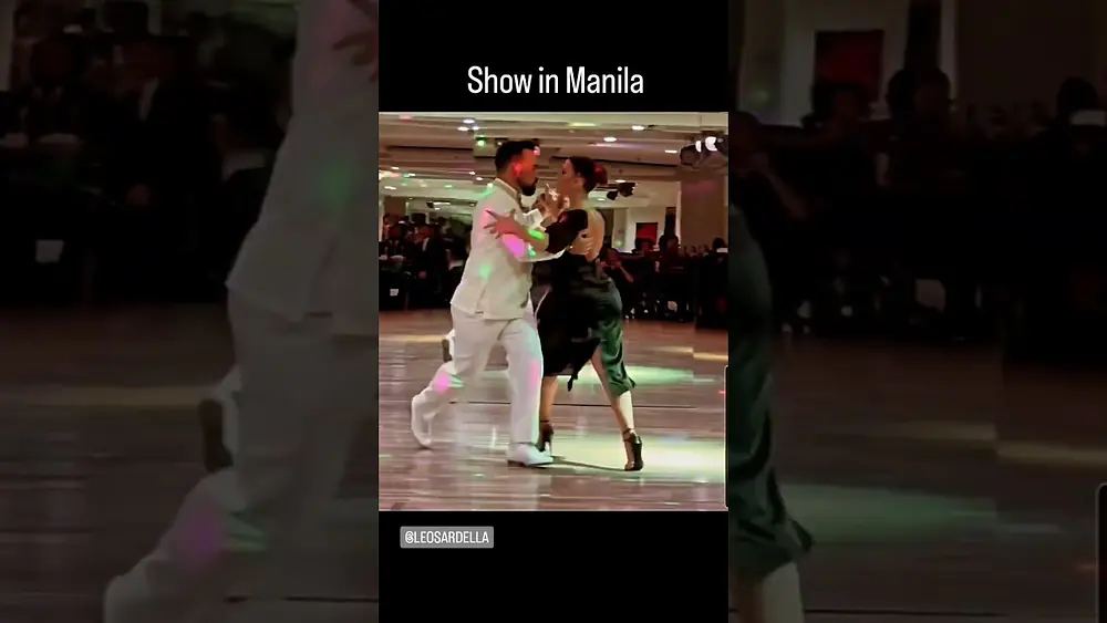 Video thumbnail for Analía Centurión & Leonardo Sardella/ Tango Show in Manila #tangoargentino #tangocenturion