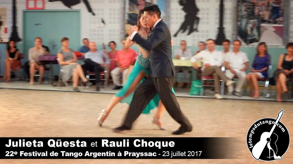 Video thumbnail for Cuando tallan los Recuerdos - Julieta Qüesta et Rauli Choque - Festival de Prayssac 2017